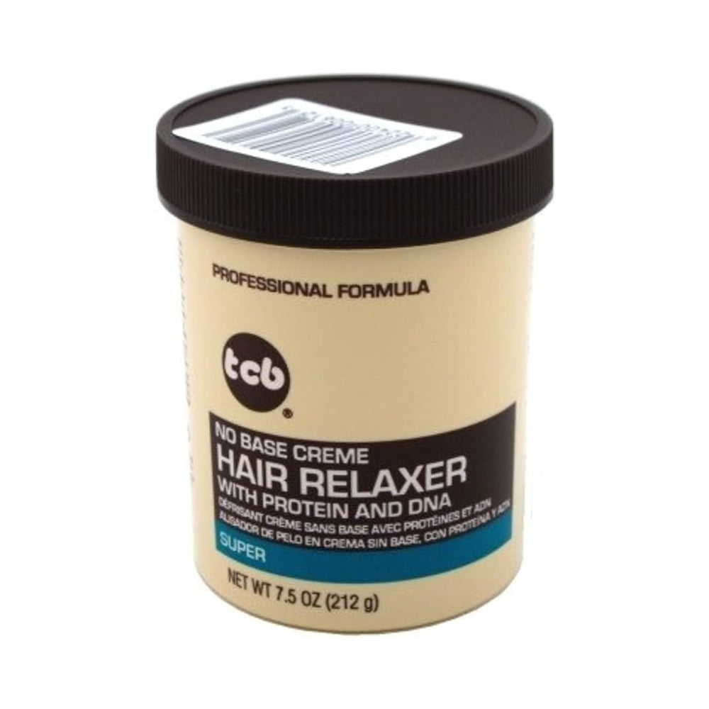 TCB No Base Crème Hair Relaxer – Super (7.5 oz)