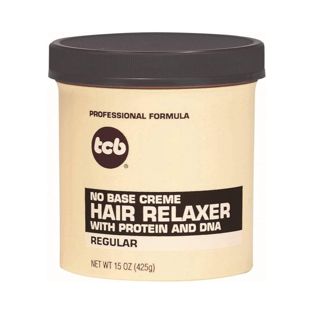 TCB No Base Crème Hair Relaxer – Regular (15 oz Value Size)