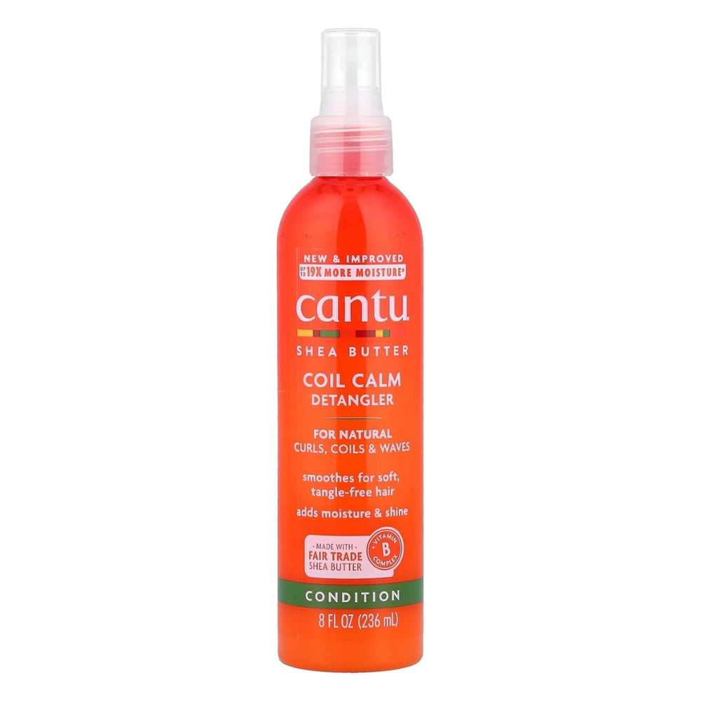 Cantu Shea Butter for Natural Hair Coil Calm Detangler – 8oz