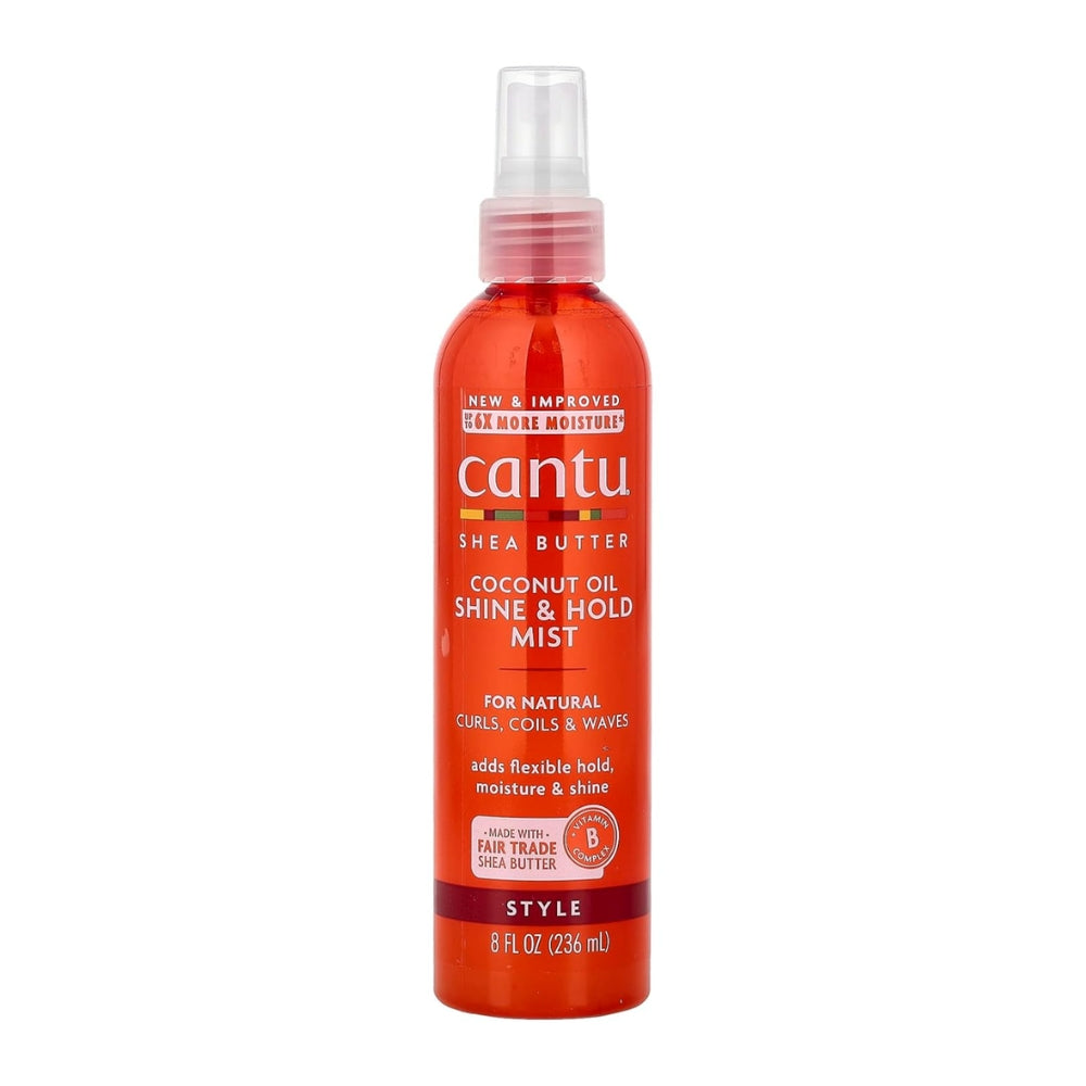 Cantu Shea Butter for Natural Hair Shine & Hold Mist – 8oz