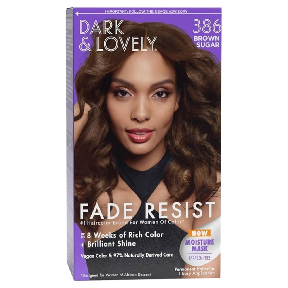 Dark and Lovely Fade Resist Rich Conditioning Color – Honey Blonde [386]