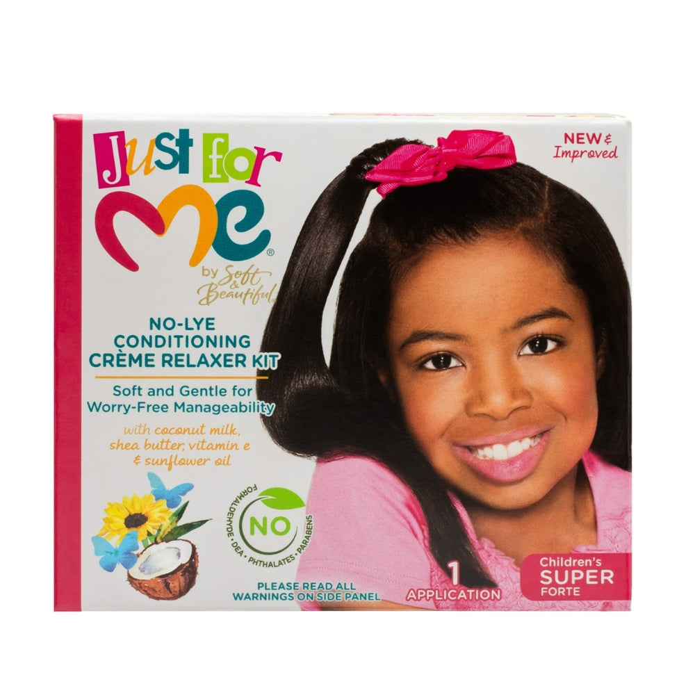 Just For Me Natural Hair Nutrition – Super Strength Relaxer Kit