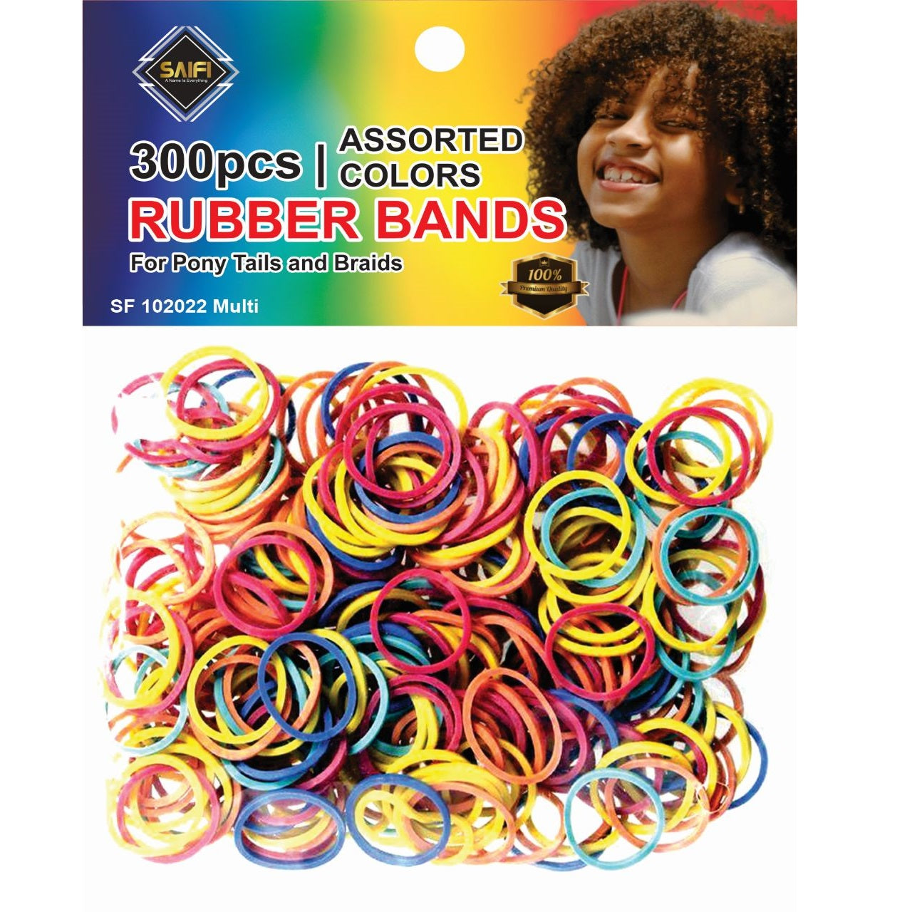 Rubber Bands Assorted Colors